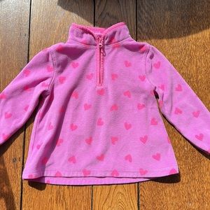 OSHKOSH 1/4 zip fleece, 12-18m